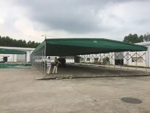 宝清县膜结构推拉棚